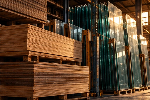 Madera, papel, vidrio y piel
